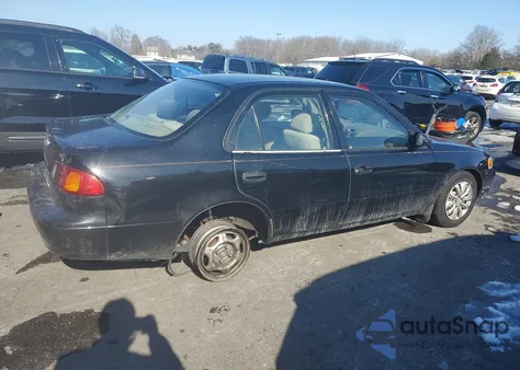 2000 Toyota Corolla Ve z USA, uszkodzony, nr VIN 2T1BR12E0YC345849
